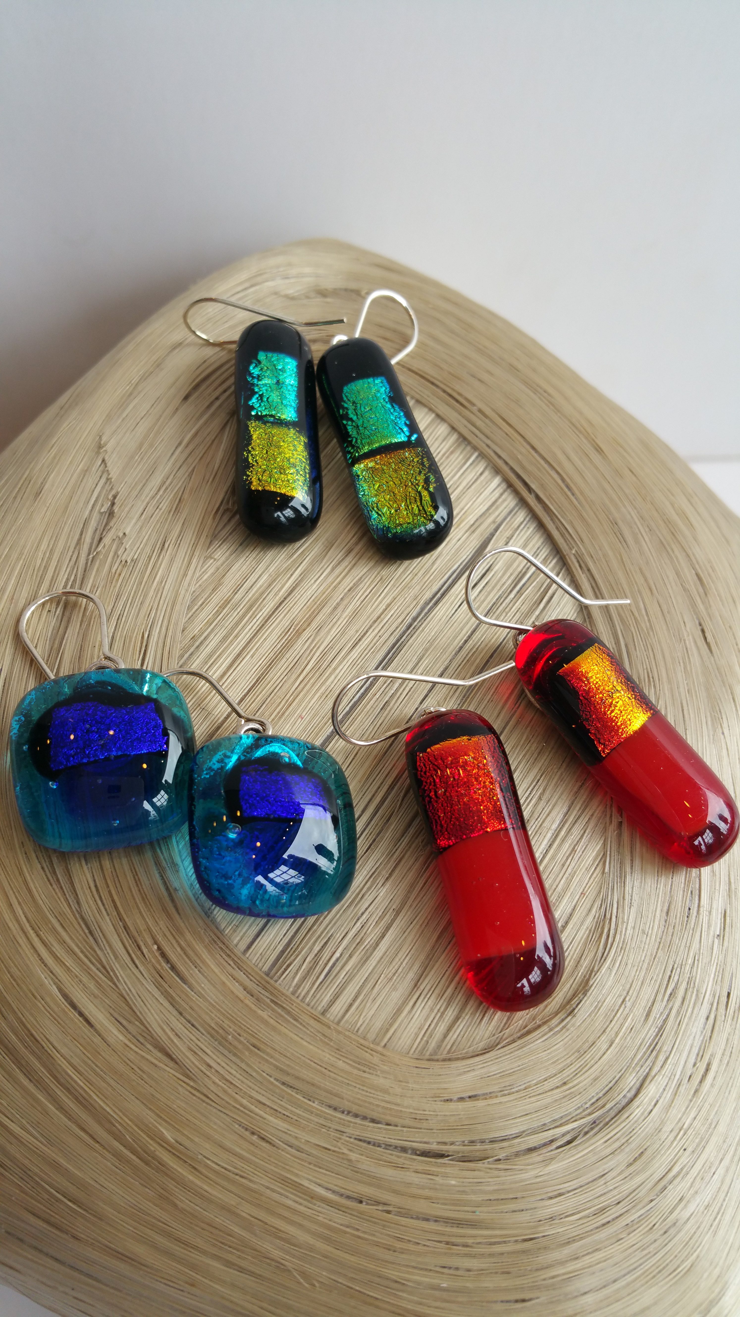 Glass earrings – The Bead and Jewellery Shop